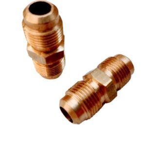 Unión De Bronce 3/8 X 3/8 Flare - Refrigeración