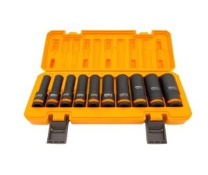 Kit Juego Tubos De Impacto Largo Enc 1/2  10 Piezas Ingco