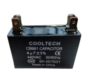 Capacitor Cuadrado De 4mf Cbb61 440vac  50/60hz