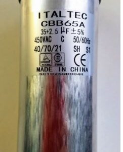 Capacitor 35+2.5 Mf X450v Cbb65a 4pin