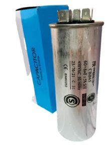 Capacitor Cbb65 60+6 Uf