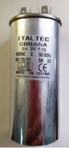 Capacitor 35+4 Mf X450v Cbb65a 4pin