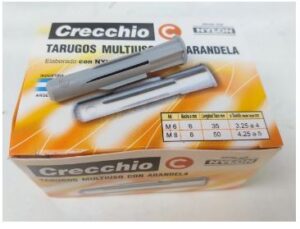 Tarugos Multiuso Con Arandela 10 Mm X 25u