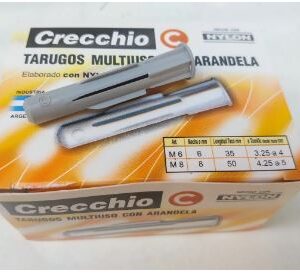 Tarugos Multiuso Con Arandela 10 Mm X 25u