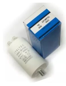Capacitor 16 Mf X 450v 4 Pin Con Tornillo Italtec