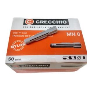 Tarugos De Fijación Multiuso 8 Mm X 50u