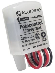 Fotocelula 1500w 3 Cables Alumine