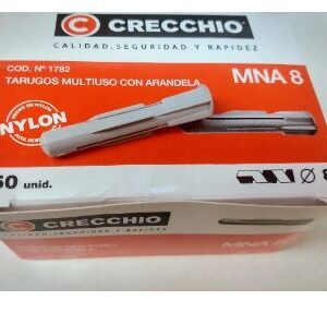 Tarugos Multiuso Con Arandela 8 Mm X 50u