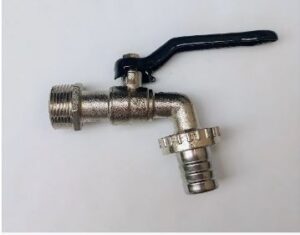 Canilla Esférica Riego Metálica  3/4 ''