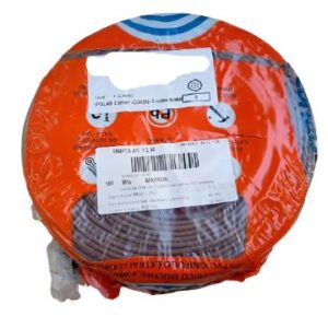 Cable Unipolar 2.5mm2 Marrón Rollo 100 Mts