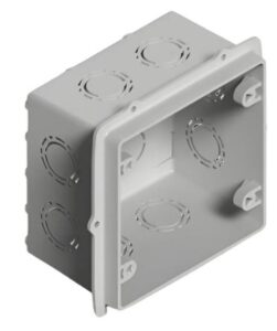 Caja Pvc Cuadrada 10x10 Genrod Pack Por 5 Unid