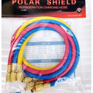 Juego 3 Mangueras Para Manifold De Refrigeración R410a  90cm