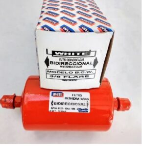 Filtro Deshidratador Bidireccional P/ Aire Acond. 3/8 Flare