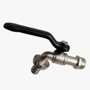 Canilla Esférica Riego Metálica  1/2 ''