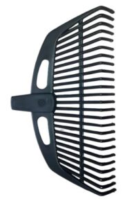 Rastrillo Barrehoja Plastico 25d Chico Negro