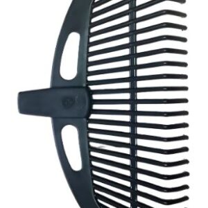 Rastrillo Barrehoja Plastico 25d Chico Negro