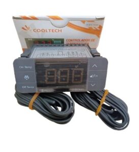 Control De Temperatura Combistato Elitech Kt-303 2 Sens.