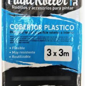 Cobertor Plástico Para Pintor 3x3 Mts. Multiuso