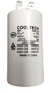 Capacitor Marcha 20mf 440v