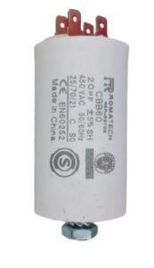 Capacitor  Cbb60  20uf  450vac Con Tornillo