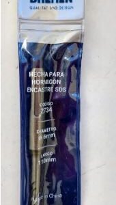 Mecha Sds Para Hormigón De 6mm X 110mm Bremen 2734