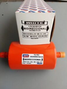 Filtro Deshidratador Bidireccional P/ Aire Acond. 3/8 Soldar