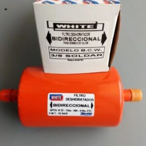 Filtro Deshidratador Bidireccional P/ Aire Acond. 3/8 Soldar