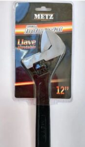Llave Ajustable 12 Pulgadas Metz