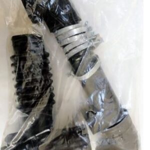 Sifón Doble Goma Con Abrazaderas Ps