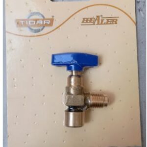 Llave De Carga Refrigerante Con Volante- Refrigeración