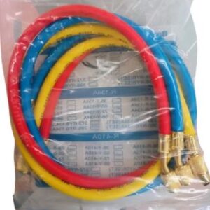 Juego 3 Mangueras Manifold Refrigeración R22 R12 R134a 90cm