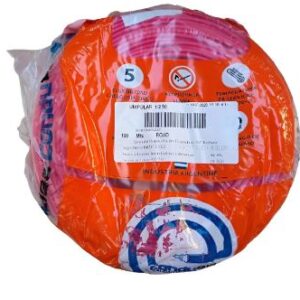 Cable Unipolar 2.5mm2 Rojo Rollo 100 Mts