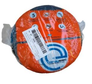 Cable Unipola 2.5mm2 Negro Rollo 100 Mts