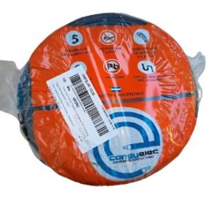 Cable Unipola 2.5mm2 Negro Rollo 100 Mts