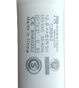 Capacitor  Cbb60 12.5 Uf 450 Vac C/tornillo