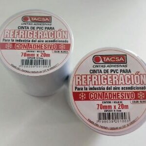 Cinta Tacsa Con Adhesivo Blanca