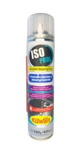 Alcohol Isopropilico  Aerosol 440cc 290gr Kuwait