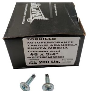 Tornillo Tanq C/a P/mecha 8 X 3/4  Raptor