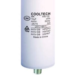 Capacitor 16 Mf  Con Tornillo Cooltech
