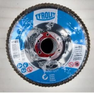 Disco Flap Para Amoladora Tyrolit Standard Za80-b 115x22,23