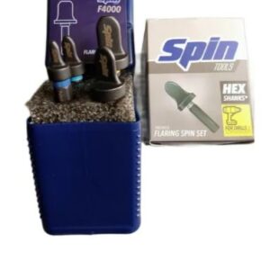 Pestañadora Spin F4000  Medidas  1/4-3/8-1/2-5/8