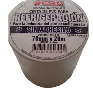 Cinta Tacsa Sin Adhesivo Blanca