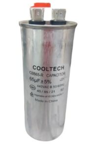 Capacitor 65 Mf 440vac Aluminio