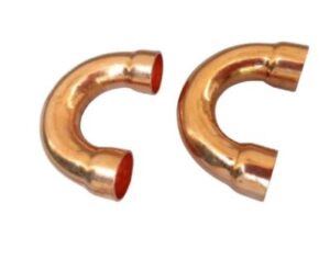 Codo Cobre 180° De 3/8  Para Soldar Refrigeración