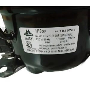 Motor Compresor 1/5 Huayi R12/r134a