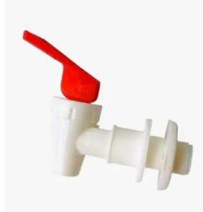 Canilla Plástica Bebedero Roja