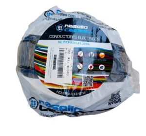 Cable Unipolar 1.5mm2 Negro Rollo 100 Mts Nasello