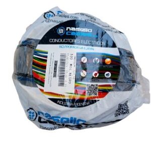 Cable Unipolar 1.5mm2 Negro Rollo 100 Mts Nasello