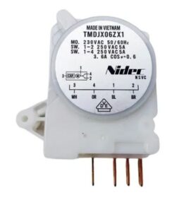 Timer Heladera Defrost Electrolux 12 Hs 10 Min Tmdjx06zx1