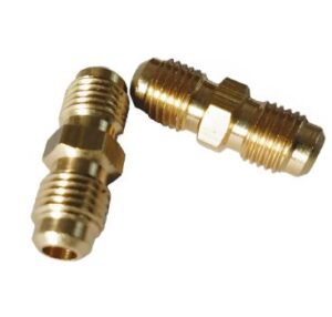 Unión De Bronce 1/4 Fm  X 1/4 Fm - Refrigeración